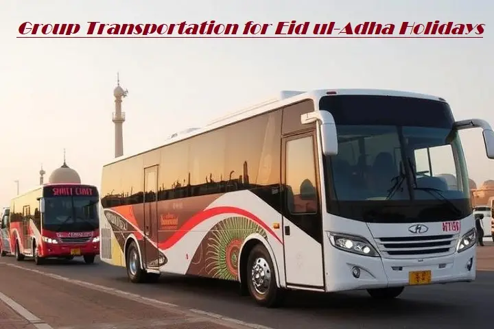 Group transportation for Eid Al Adha 2025 holidays in the UAE